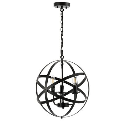 3 - Light Unique Globe Chandelier - Image 0