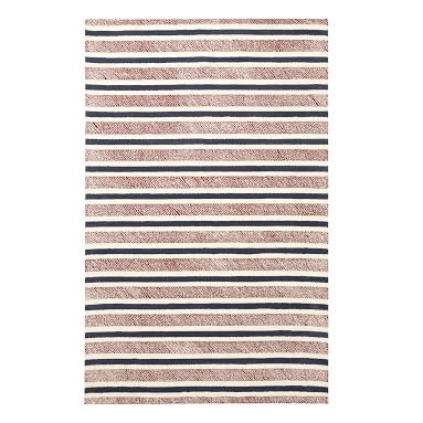 Textured Stripe Rug, 8'x10', Natural - Image 5