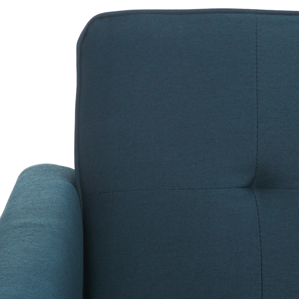 Bushwick Foldable Futon Bed - Navy / Brown - Safavieh - Image 2