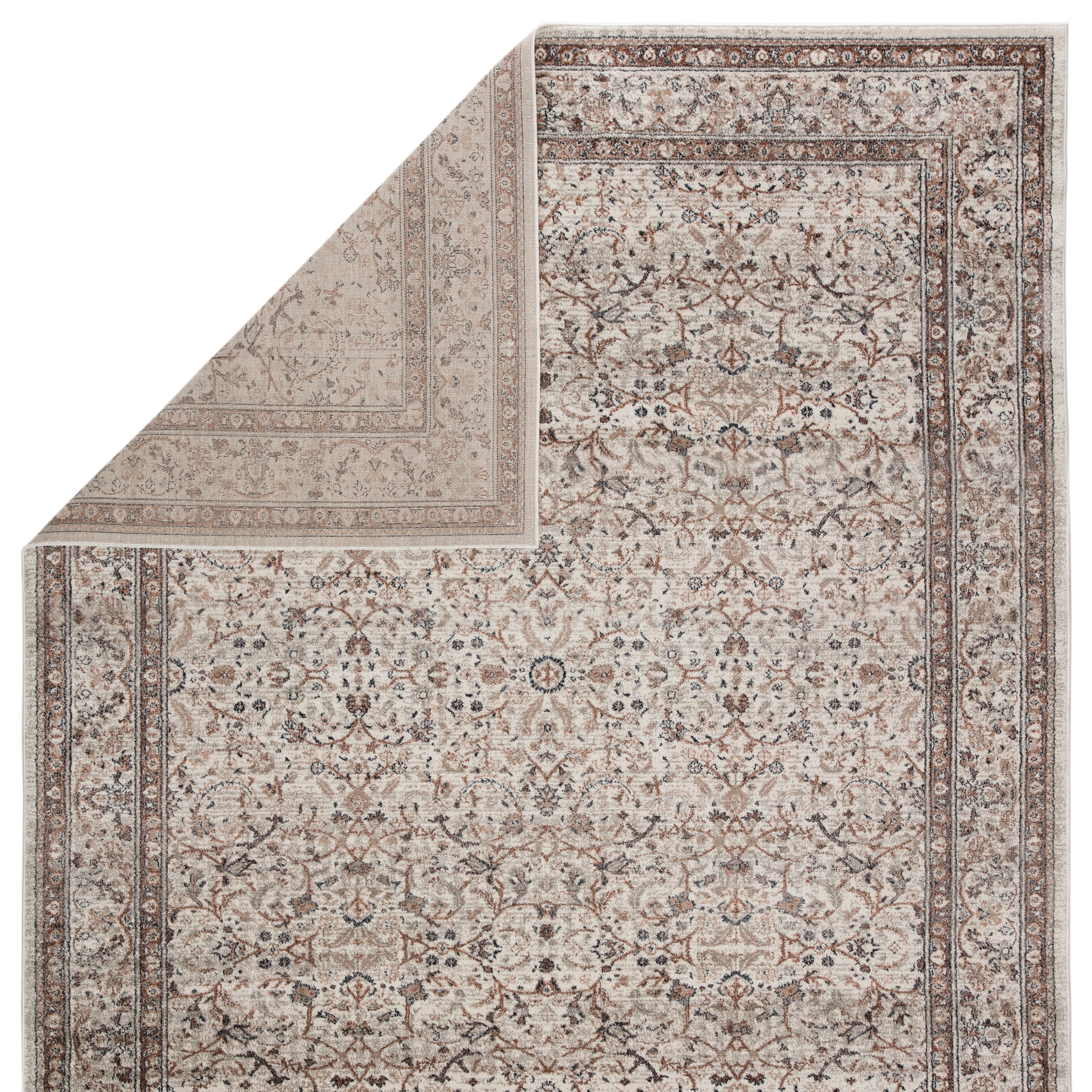 Lorraine Oriental Cream/ Tan Area Rug (9'2"X12'6") - Image 2