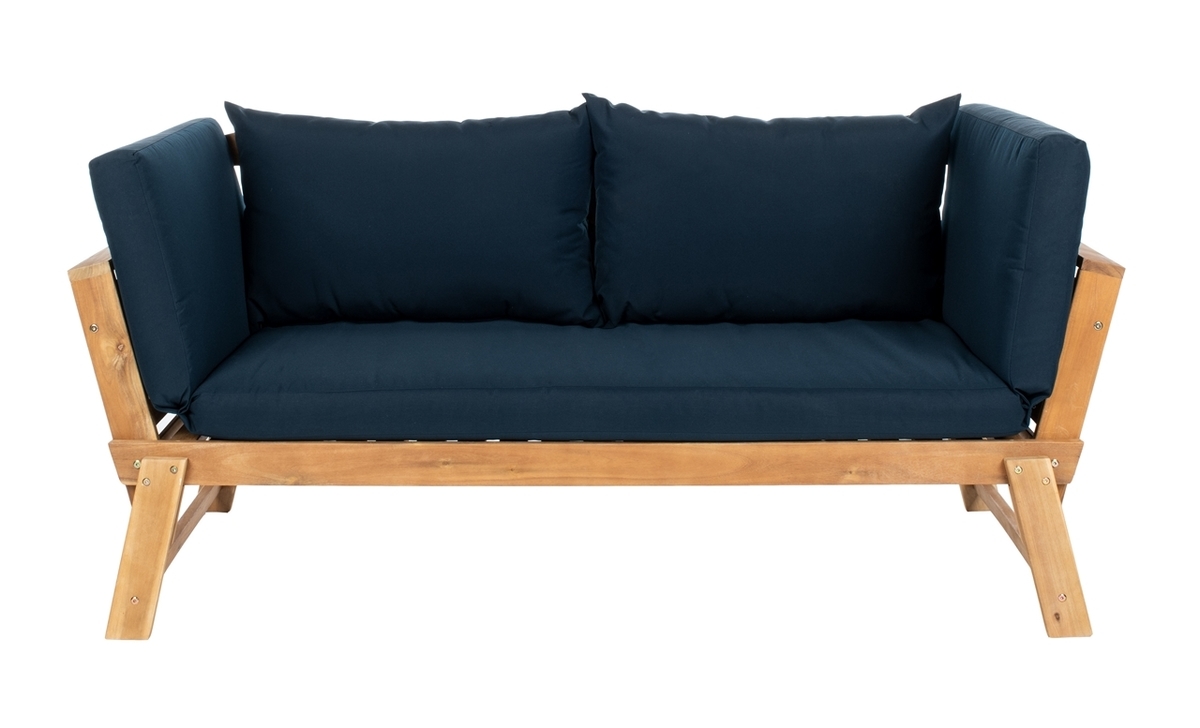 Tandra Daybed - Natural/Navy - Safavieh - Image 0