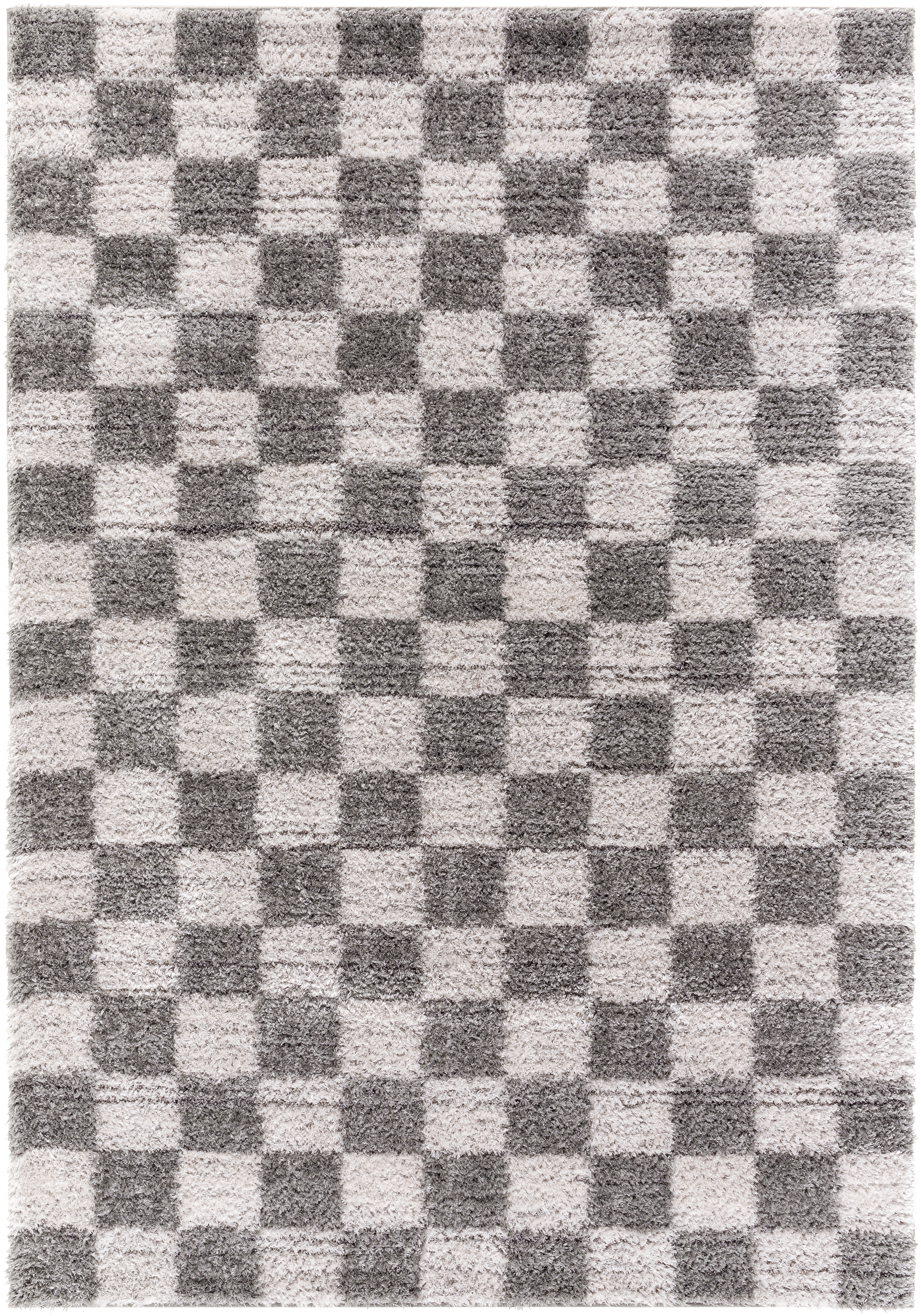 Primo Gray Indoor 5'3" x 7' Machine Woven Rug - Image 0