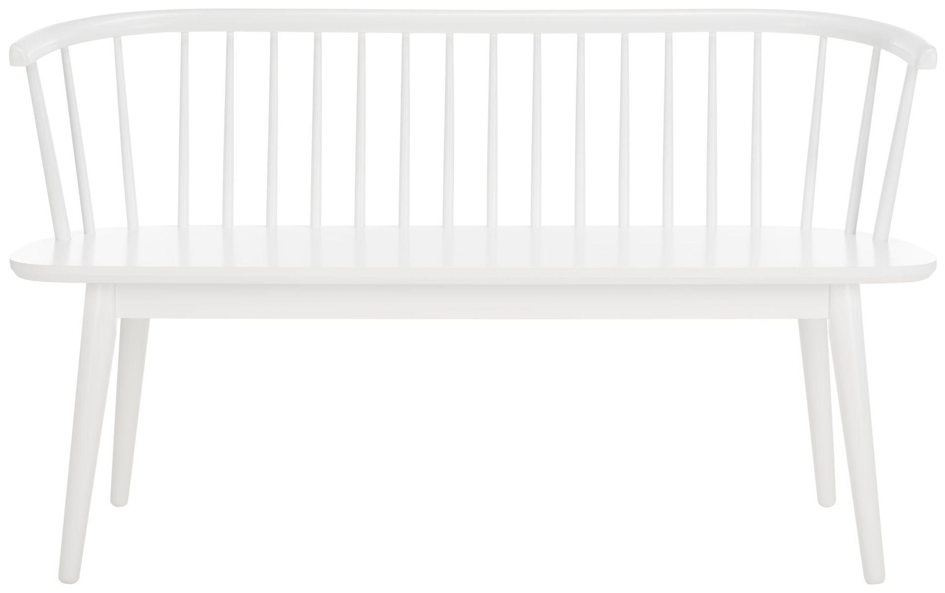 Blanchard Spindle Bench - White - Safavieh - Image 0