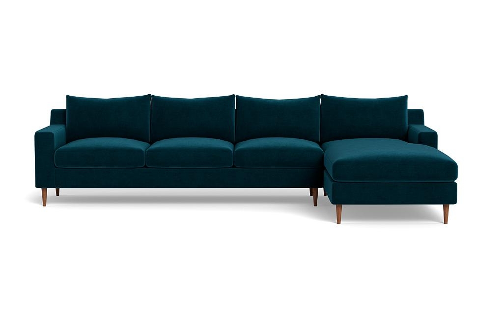 Sloan 4-Seat Right Chaise Sectional - Image 0