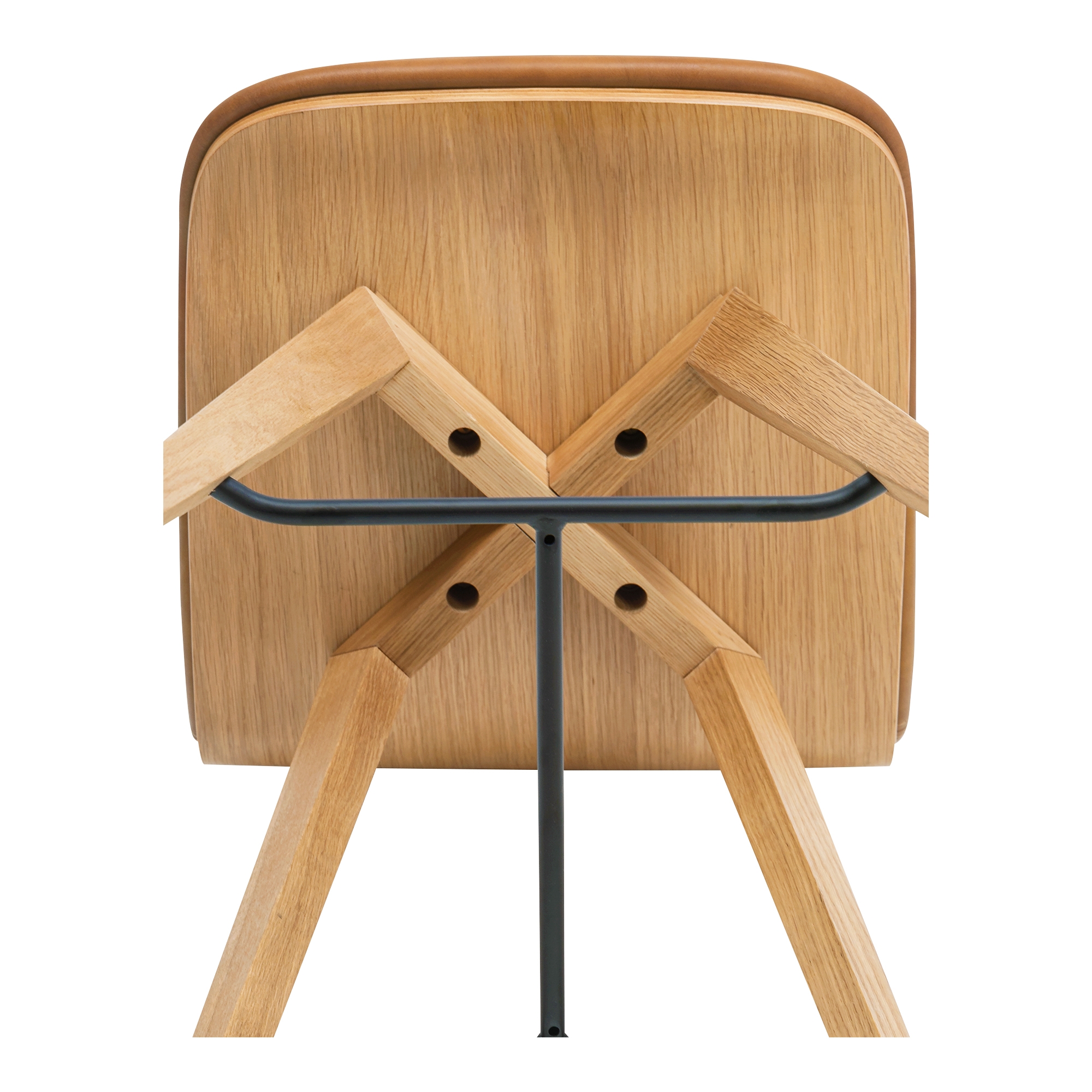 Napoli Leather Counter Stool - Image 6