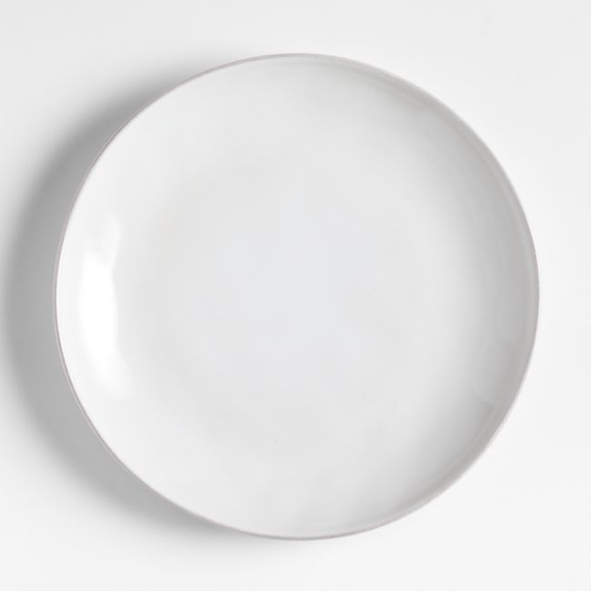 Marin White Coupe Dinner Plate - Image 0