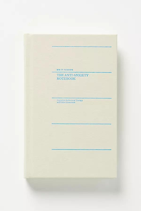 The Anti-Anxiety Notebook By Anthropologie in Beige - Image 0