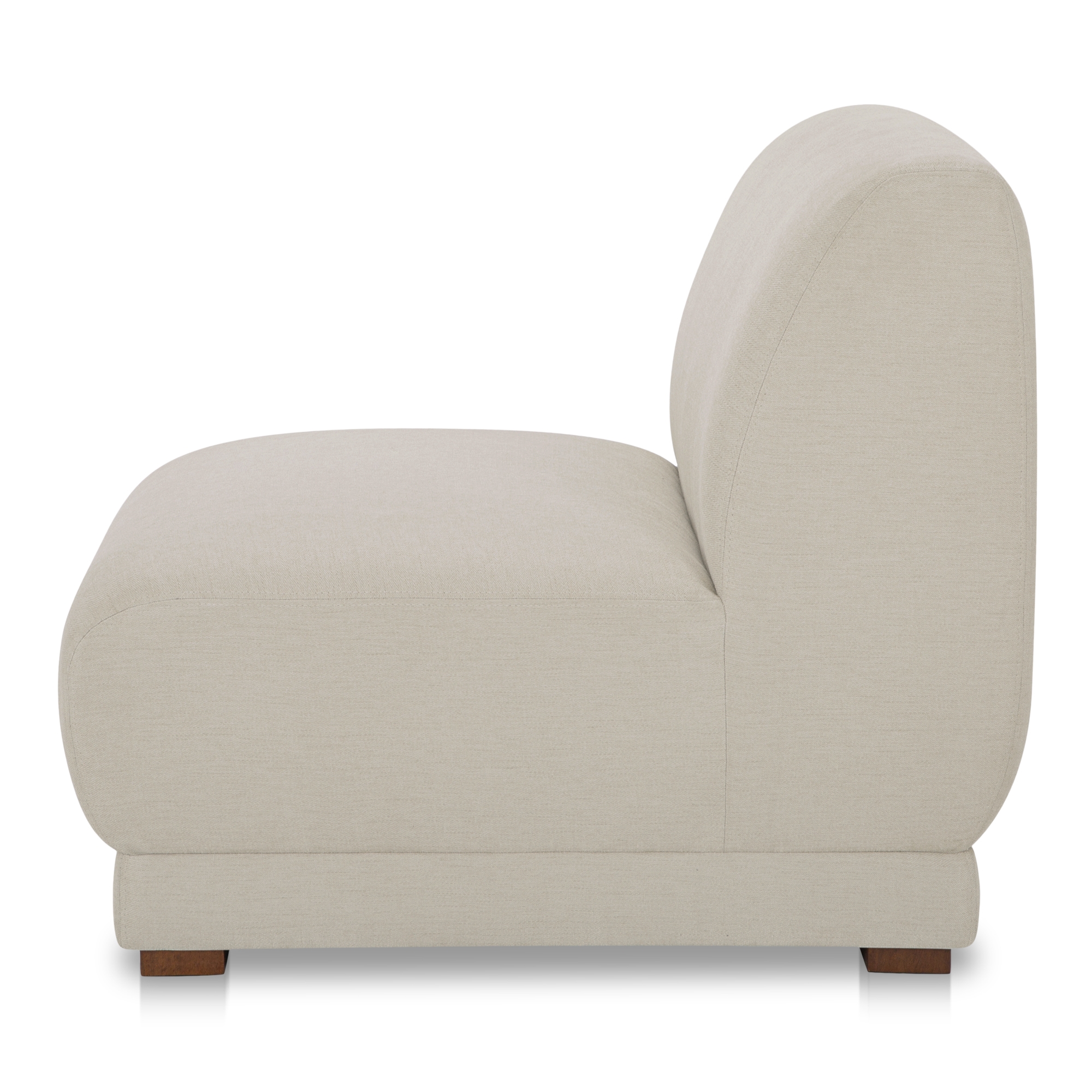 Fraser Slipper Chair Off White - Image 2