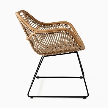 Oahu Collection, Rattan Lounge Chair, Natural - Image 4