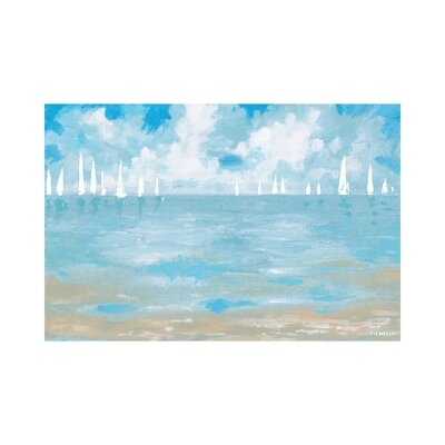 Boats On The Horizon by Dan Meneely - Gallery-Wrapped Canvas Giclée - Image 0