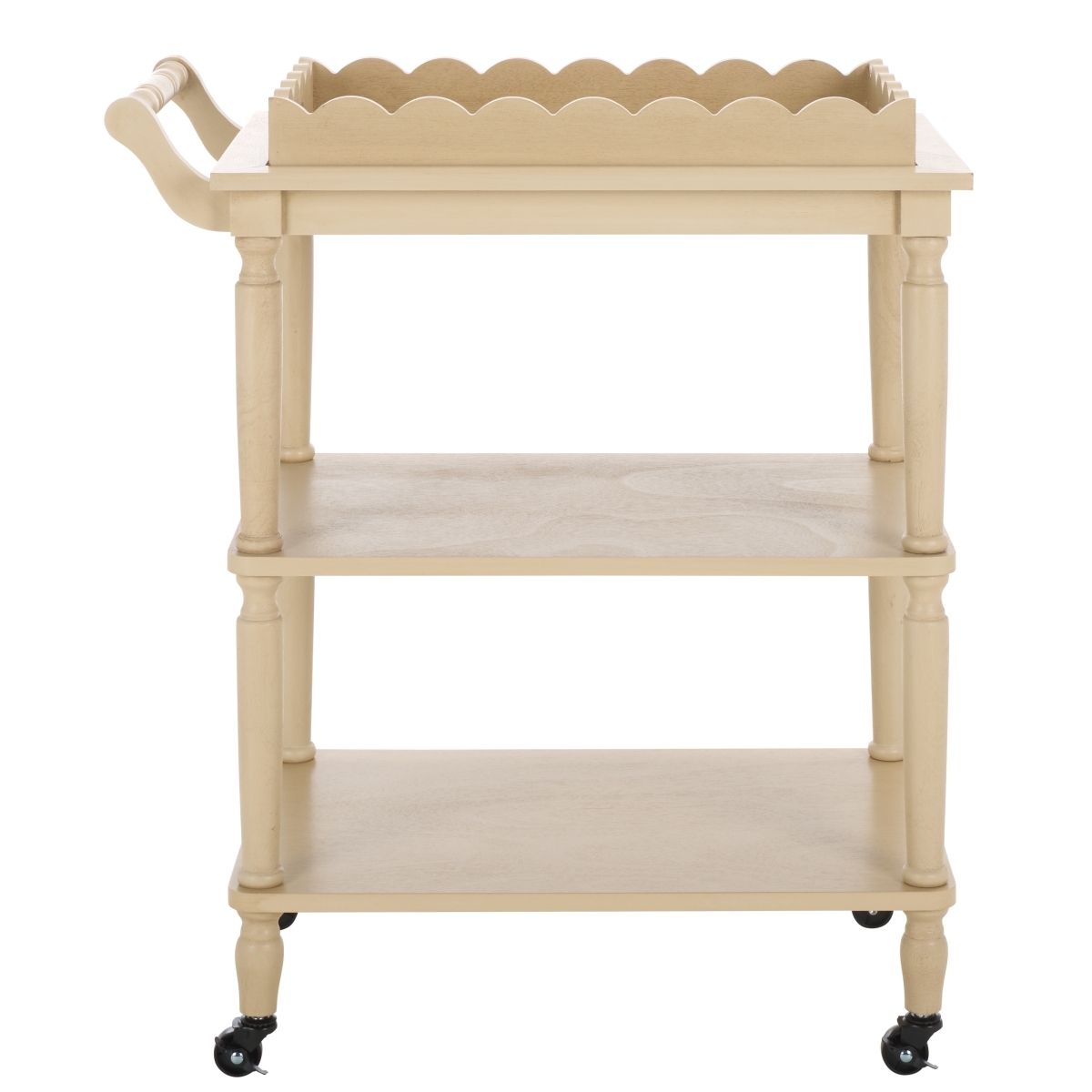 Haven 3 Tier Dining Cart - Natural - Image 7