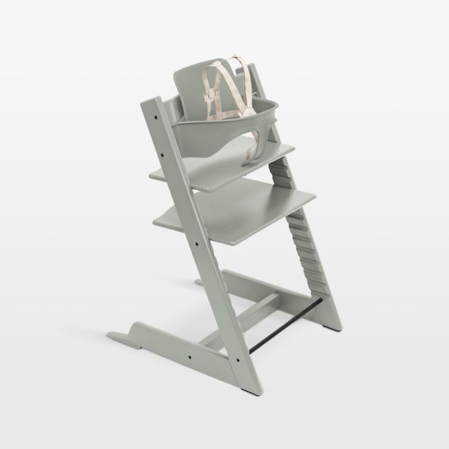 Stokke ® Tripp Trapp ® Glacier Green Wood Baby High Chair - Image 0