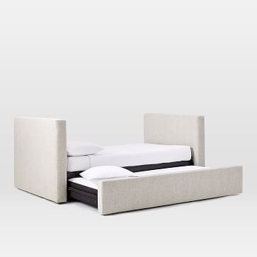 Urban Trundle DayBed, V2 Os Twill, Dove - Image 1