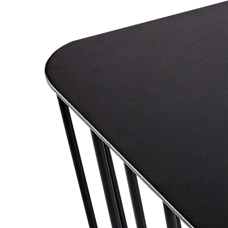 Black Wire Side Table - SHIPS LATE FEB. - Image 3