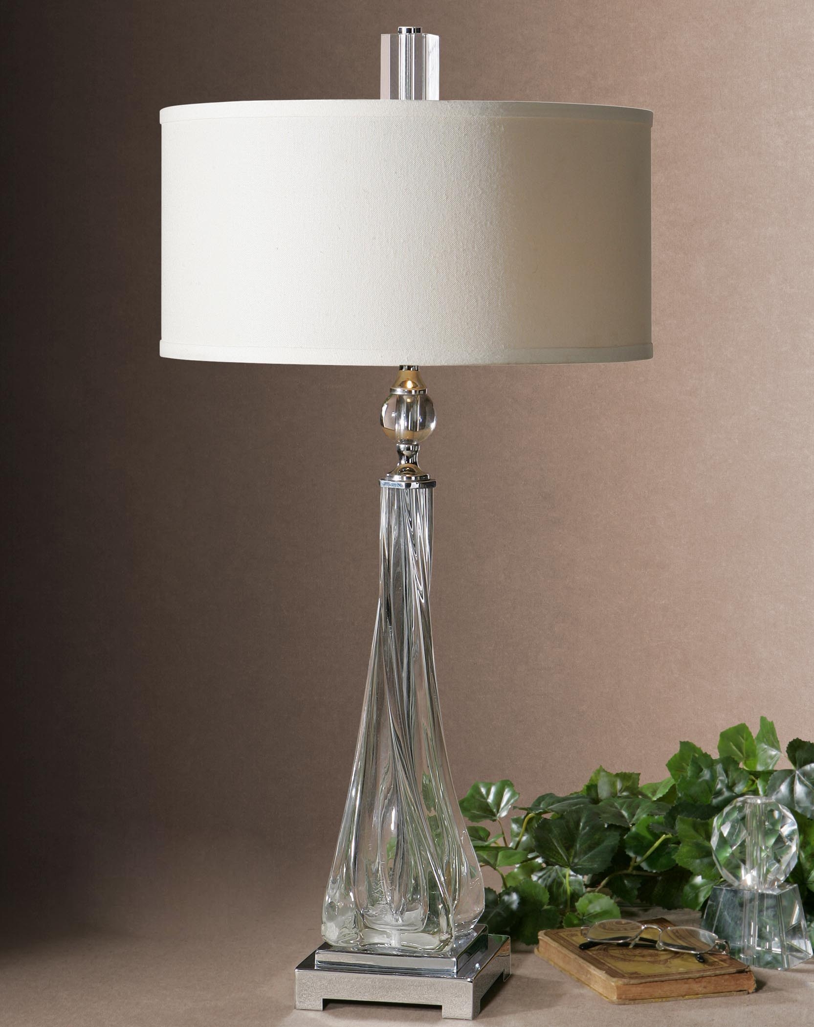 Grancona Twisted Glass Table Lamp - Image 0