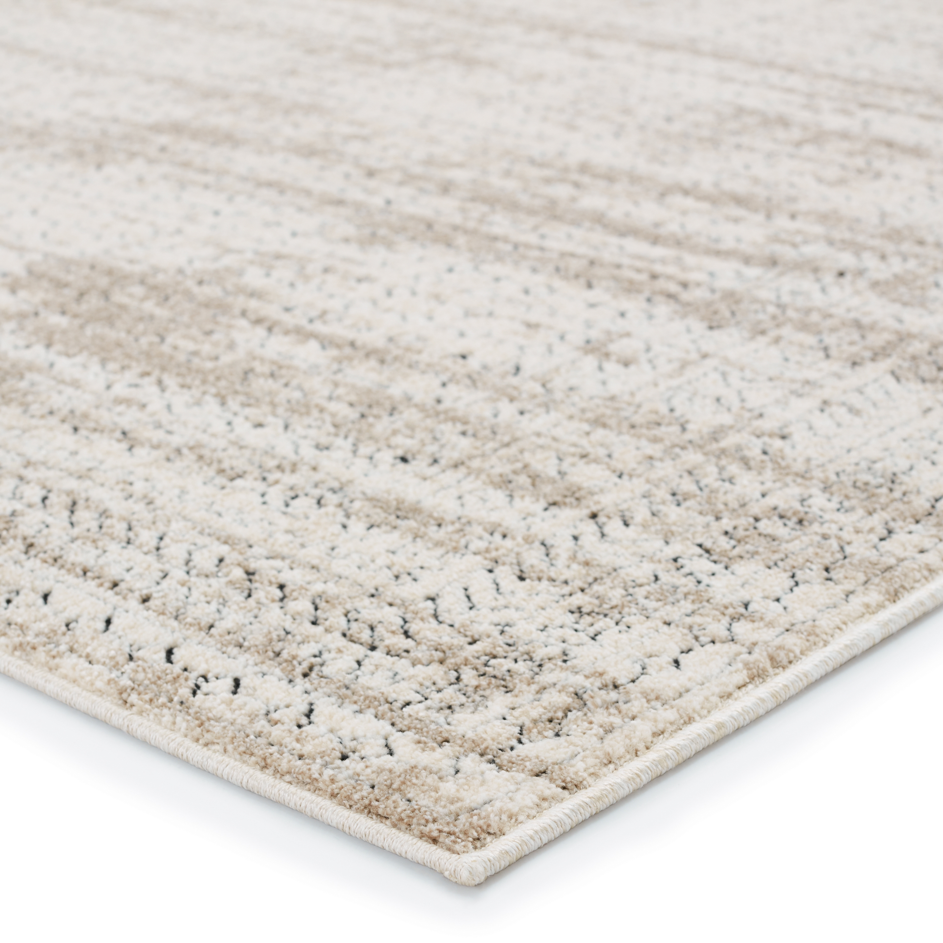 Vibe by Halona Tribal Cream/ Black Area Rug (9'2"X13') - Image 1