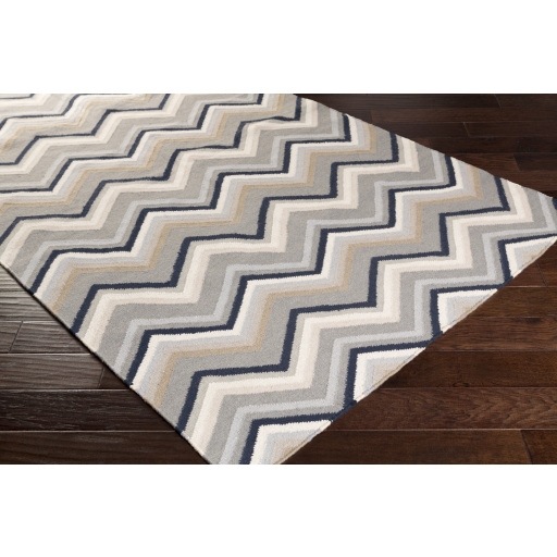 Frontier Gray Indoor 2' x 3' Handmade Rug - Image 1