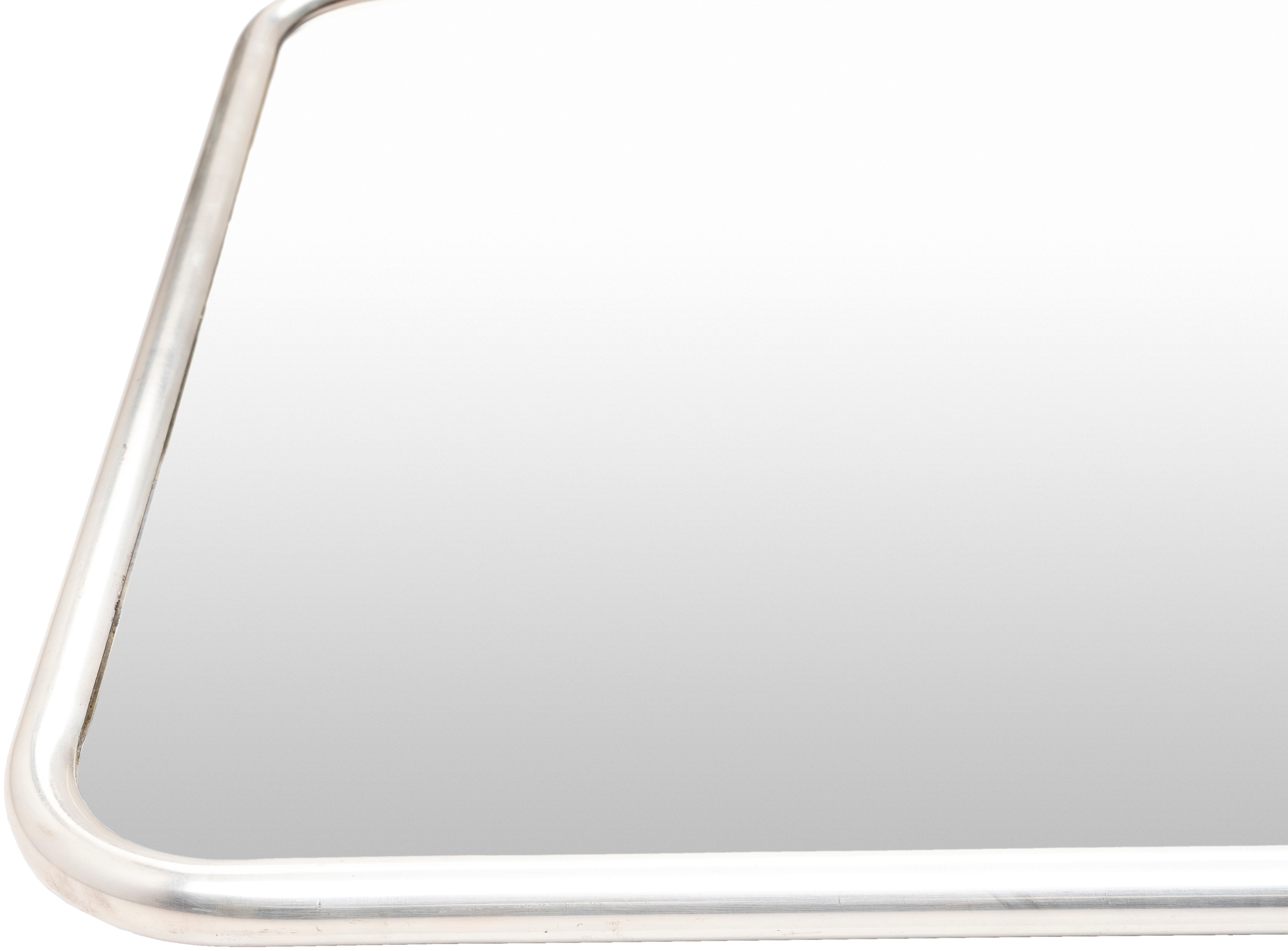 Burnish Metallic - Silver 36"H x 29"W x 4"D Accent Mirror - Image 1