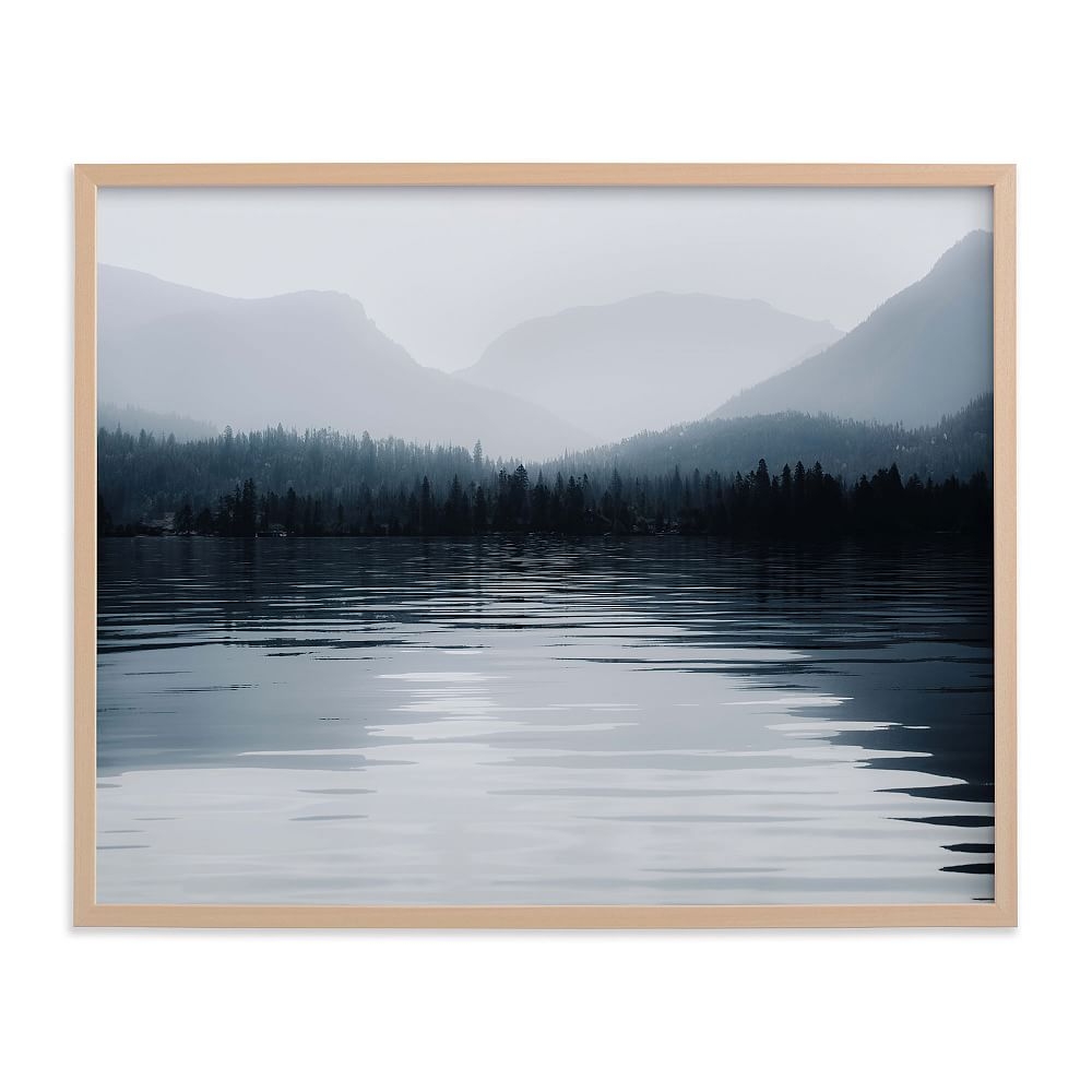 Glassy Waters Framed Art by Minted(R), Natural, 24"x30" - Image 0
