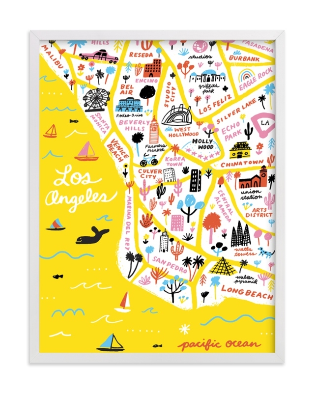 I Love Los Angeles Limited Edition Fine Art Print 1 - Image 0