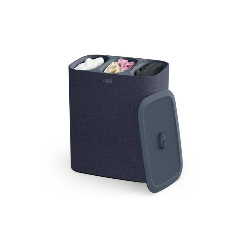Joseph Joseph Tota 90L Trio Laundry Basket Carbon Black - Image 3