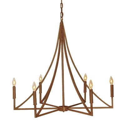 Elite 6 - Light Candle Style Empire Chandelier - Image 0