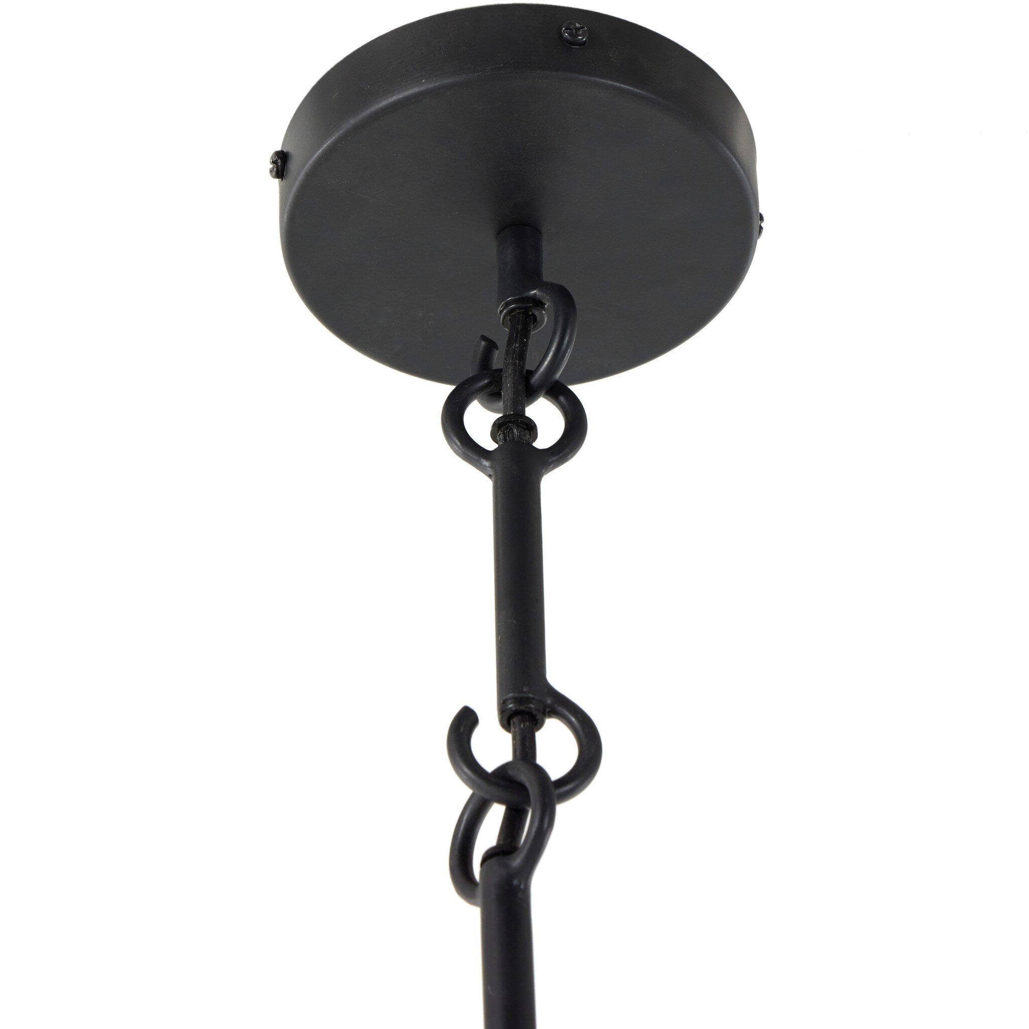 Grazia Small Pendant - Matte Black Plaster - Image 3