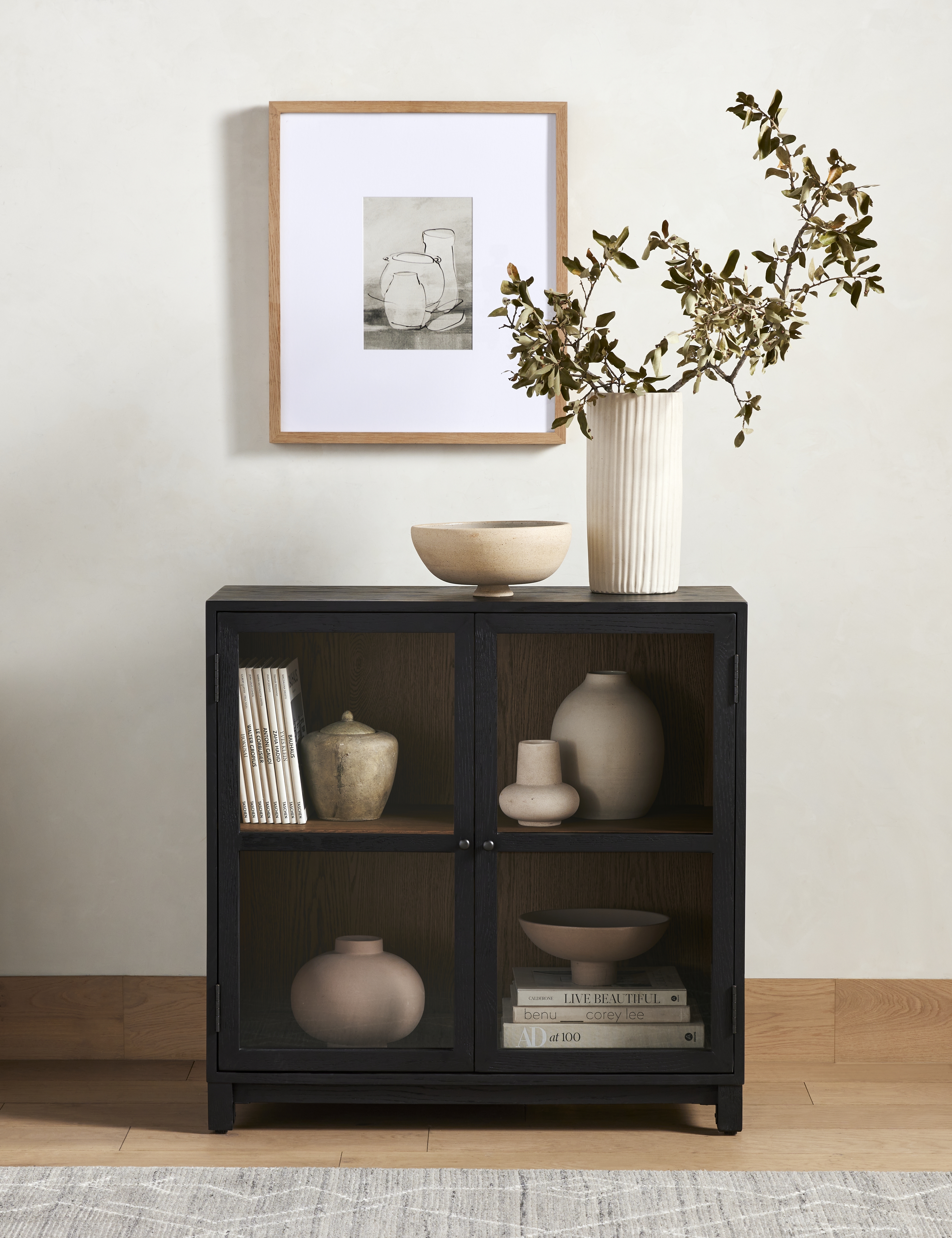 Millie Small Cabinet-Drifted Matte Black - Image 14