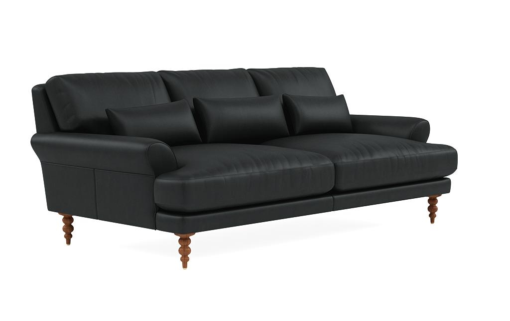 Maxwell Leather Loveseat by Apartment Therapy - Image 1