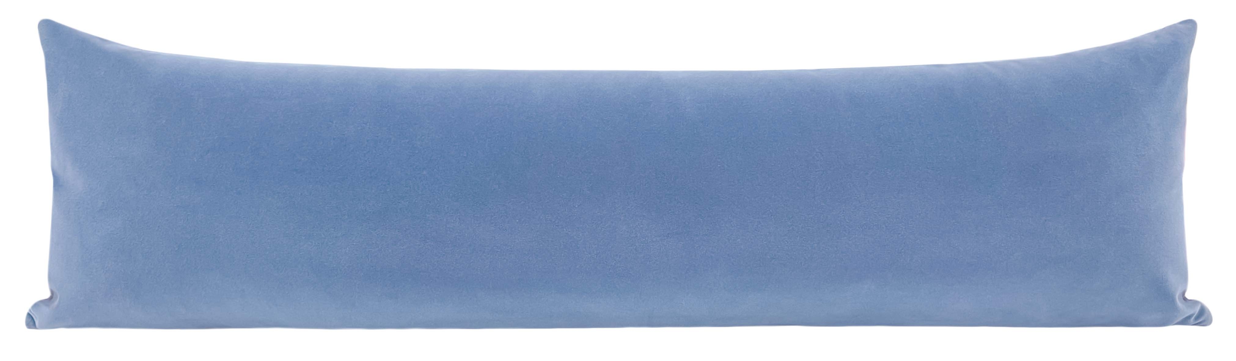 THE XL LUMBAR :: SIGNATURE VELVET // PERIWINKLE - 14" X 48" - Image 3