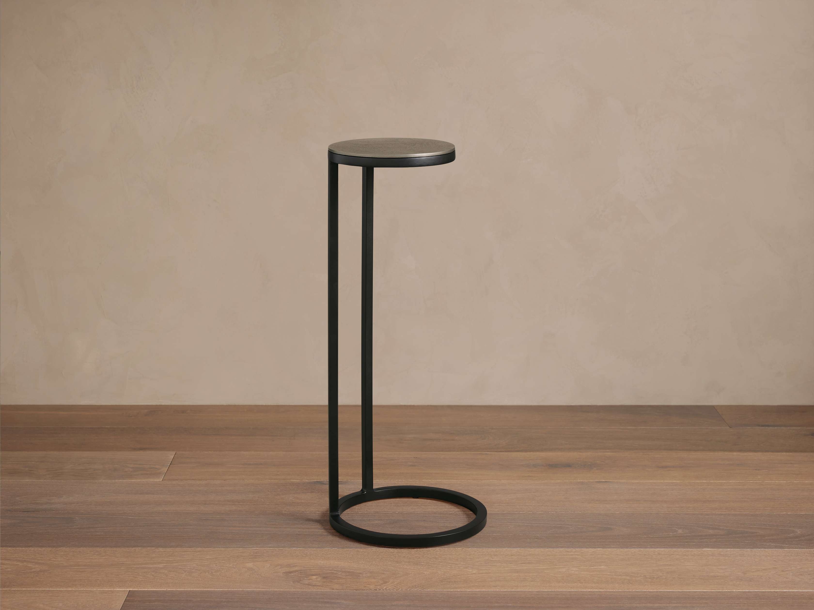 Soma Martini Table in Metal 8\ Silver /8" - Image 0