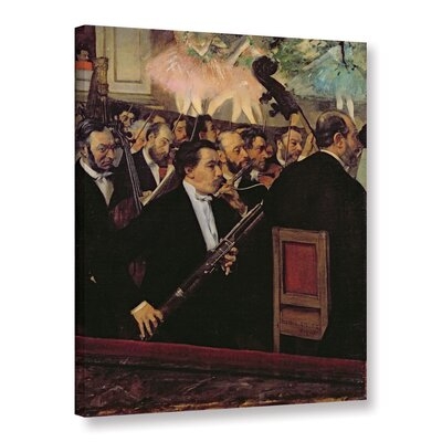 The Opera Orchestra Gallery Wrapped Canvas - Image 0