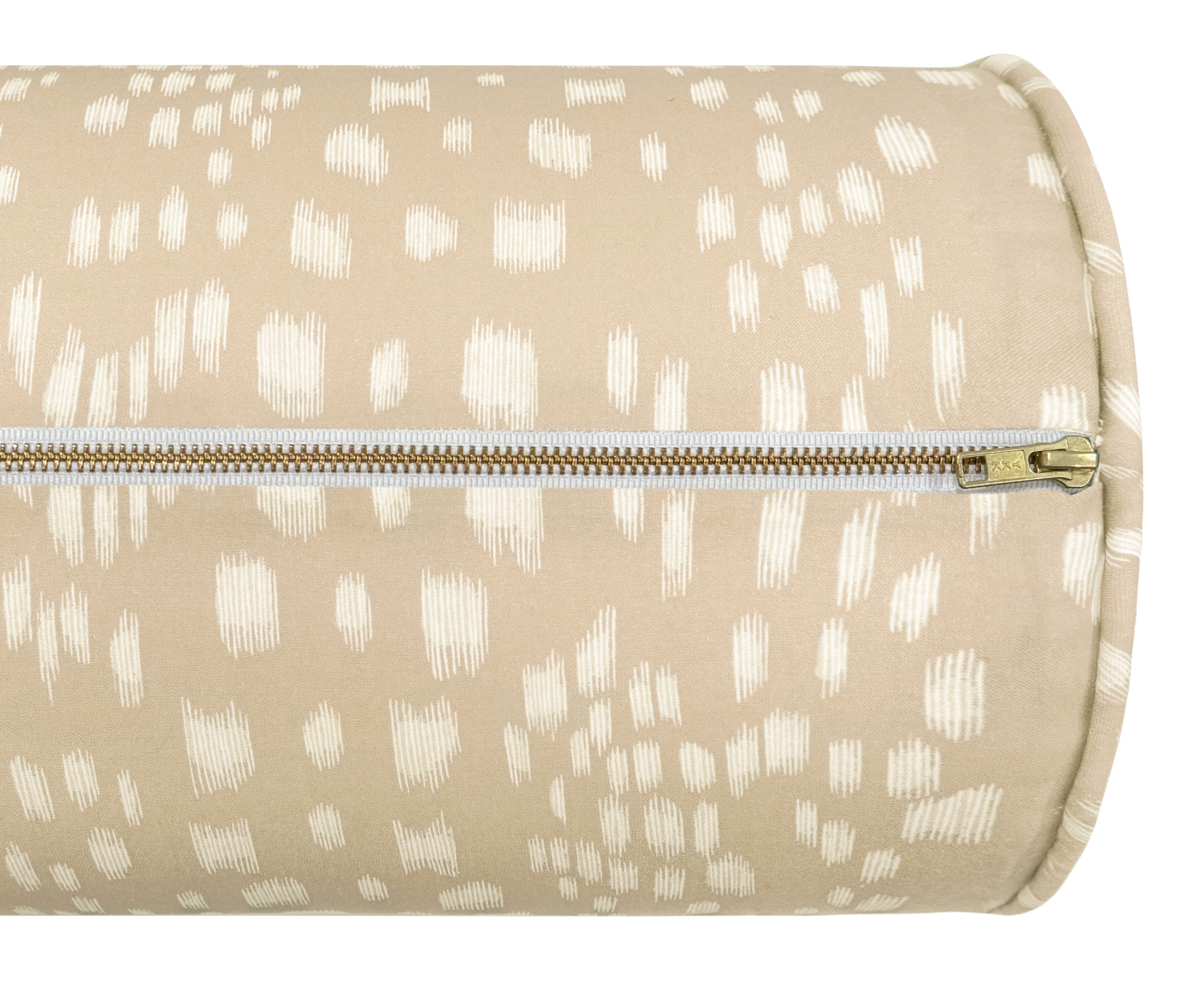 THE BOLSTER :: LES TOUCHES REVERSE // SAND | BRUNSCHWIG & FILS - TWIN XL // 9" X 30" - Image 3