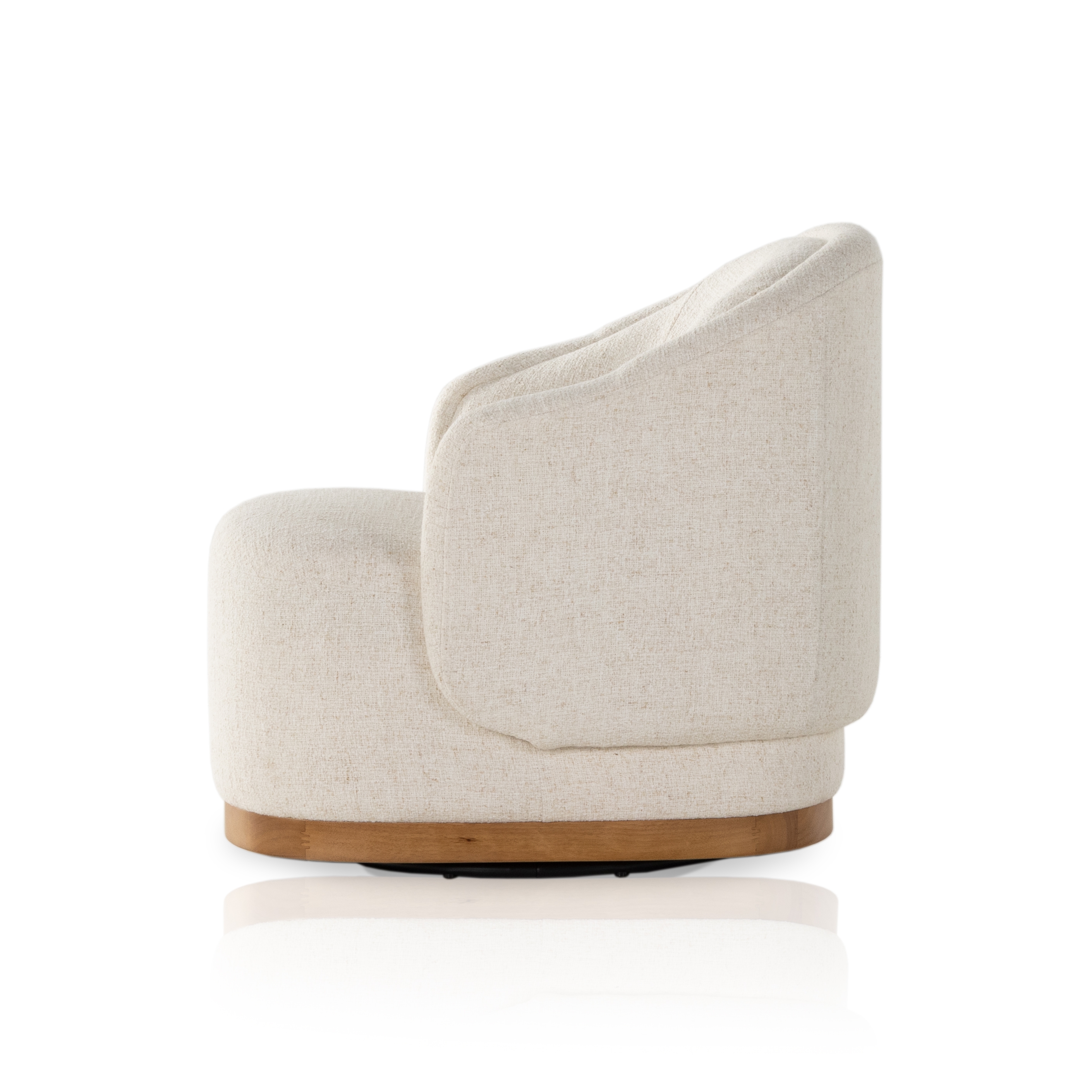 Martine Swivel Chair - Omari Natural - Image 4