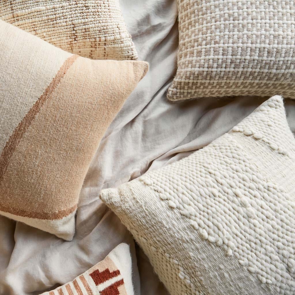 The Citizenry Sofia Pillow | 20" x 20" | Cream - Image 1