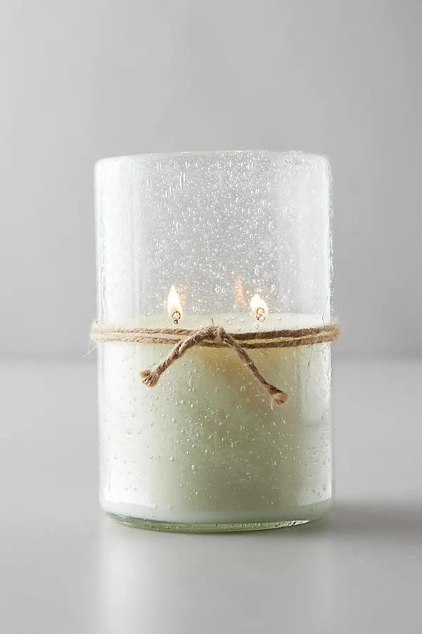 Bubble Glass Candle, Honeysuckle - Image 0