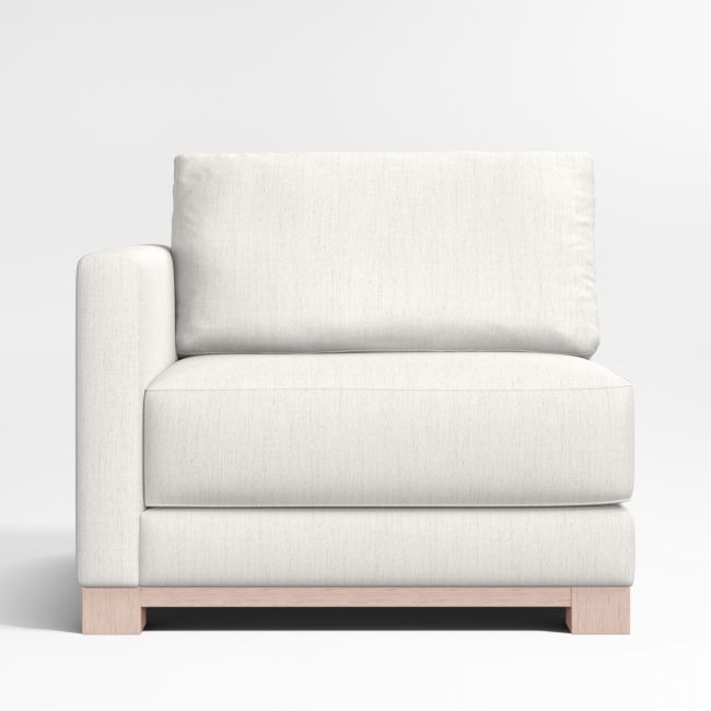 Gather Wood Base Left-Arm Chair - Image 0