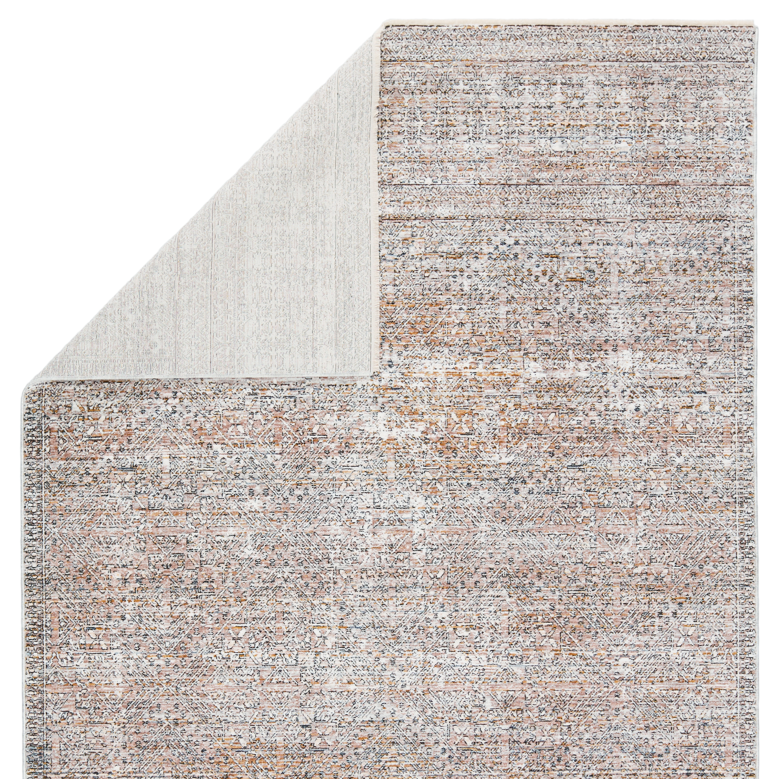 Talos Trellis Tan/ Gold Area Rug (8'X10') - Image 2