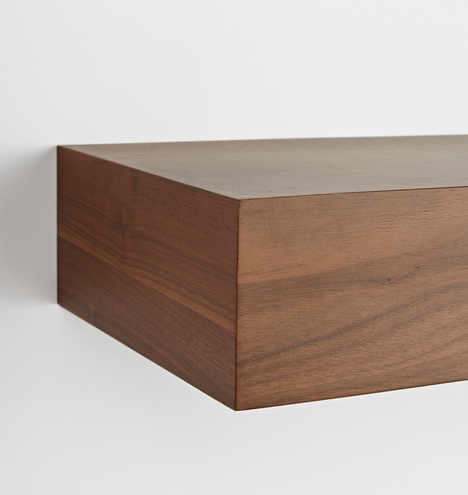 Floating Wood Shelf with 4" Height - Image 4