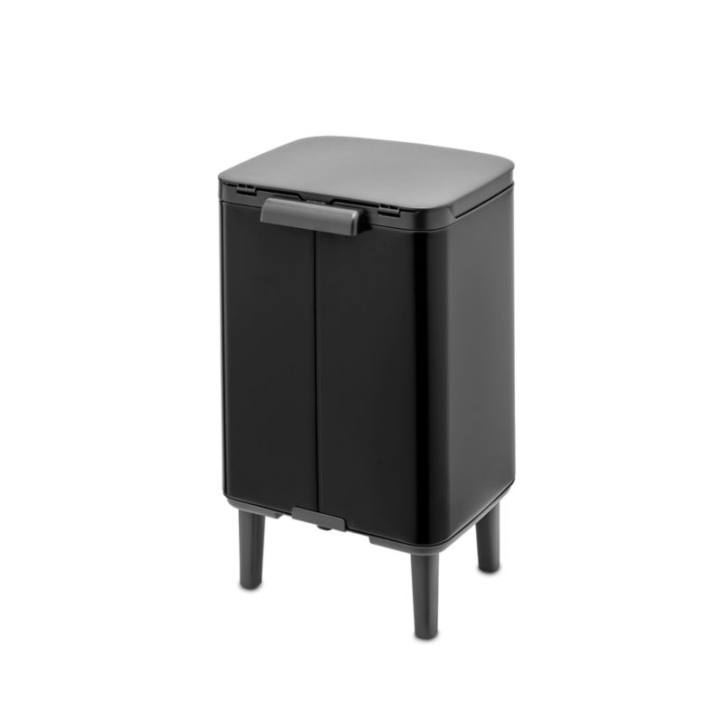 Brabantia Bo Hi Trash Can, Matte Black, 1.8 Gallon - Image 9