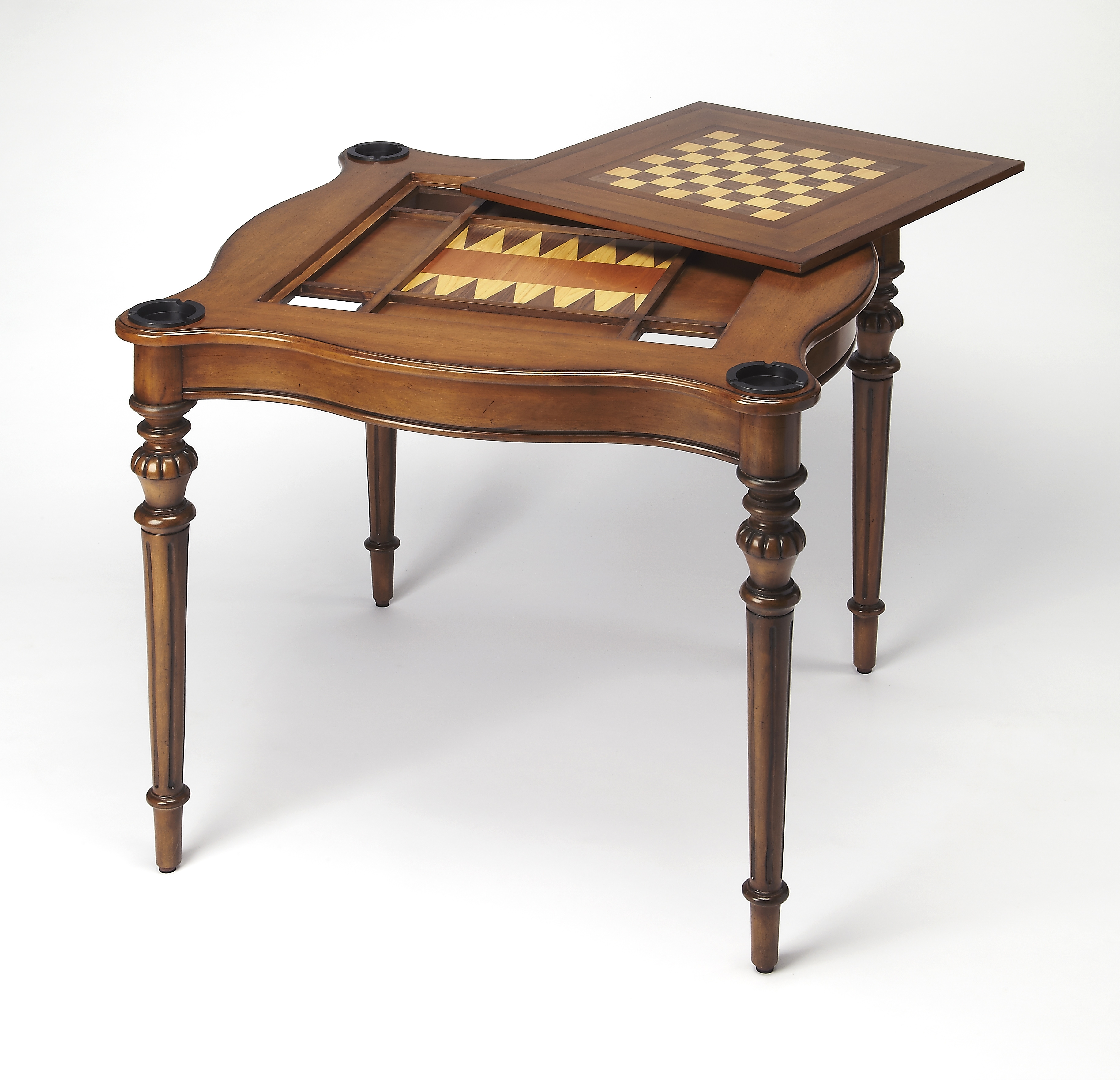 Eastwick Antique Cherry Game Table - Image 2