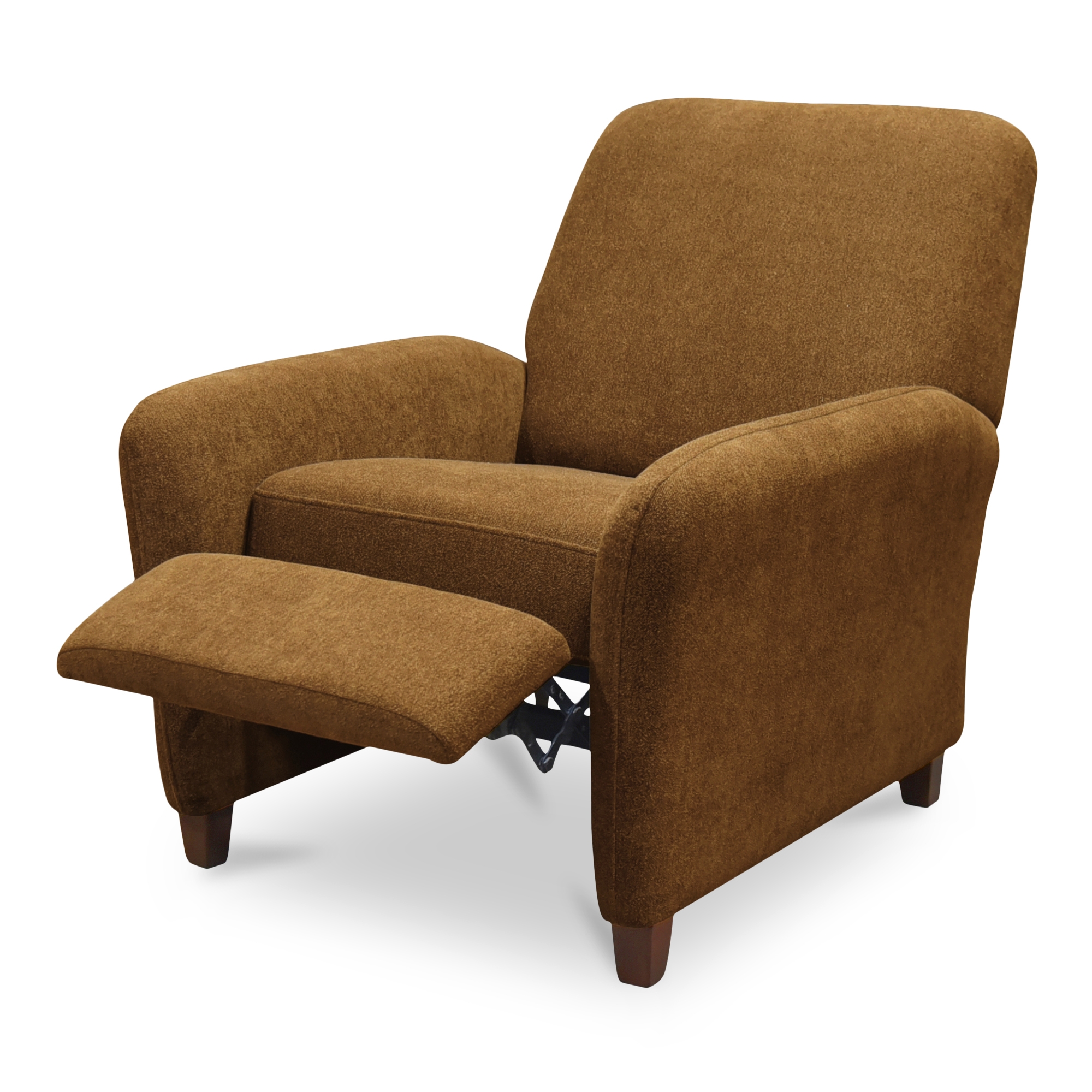 Luna Recliner Chair Ochre Brown - Image 1