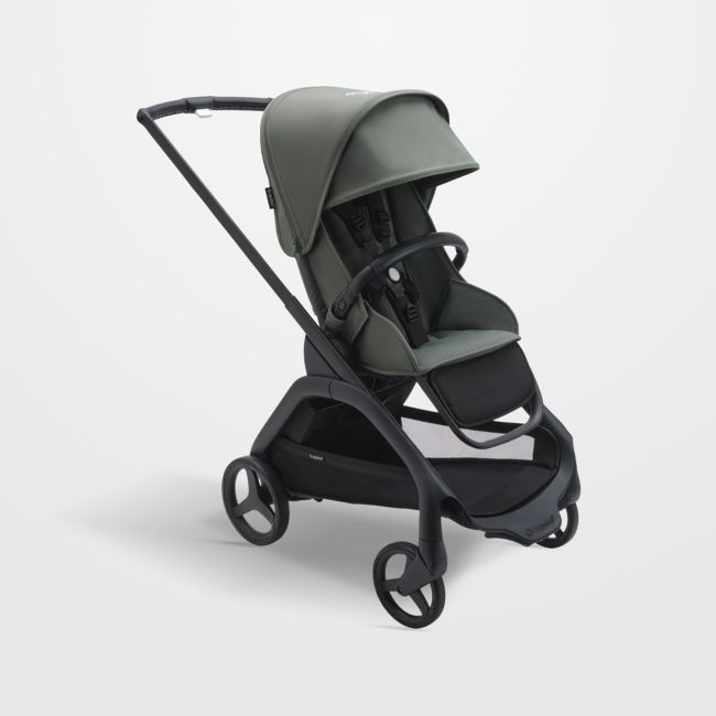 Bugaboo Dragonfly Seat Complete Forest Green with Black Frame Baby Stroller - Image 0