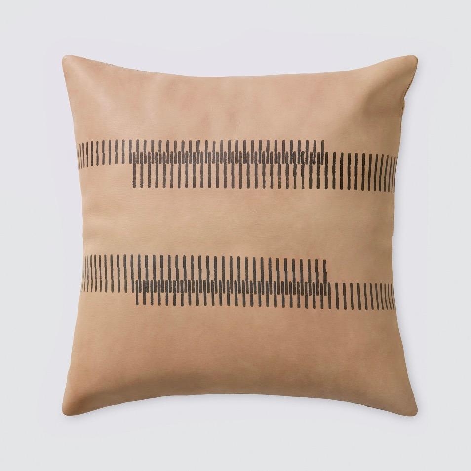 Amer Leather Pillow By The Citizenry - Image 0