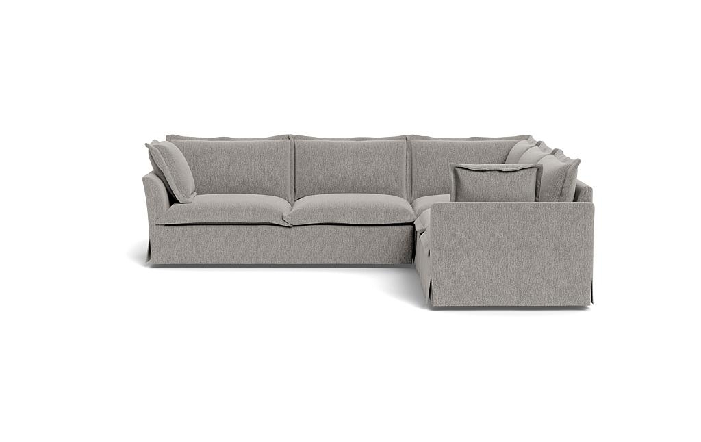 Skylar Slipcovered Corner 4-Seat Sectional Sofa - Image 0