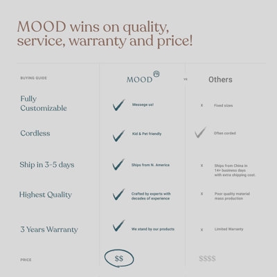 Custom Sheer Roman Shade - Image 1