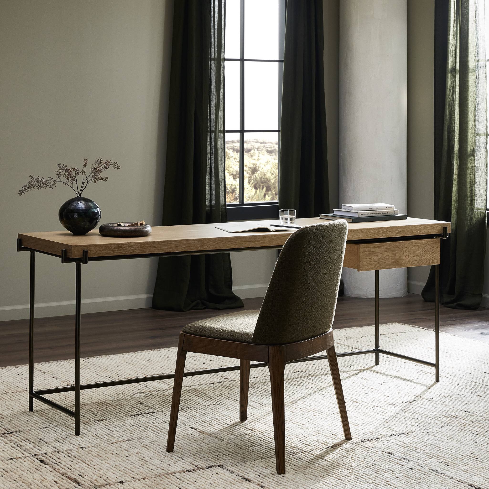 Manuel Desk - Bleached Oak Veneer - Image 3