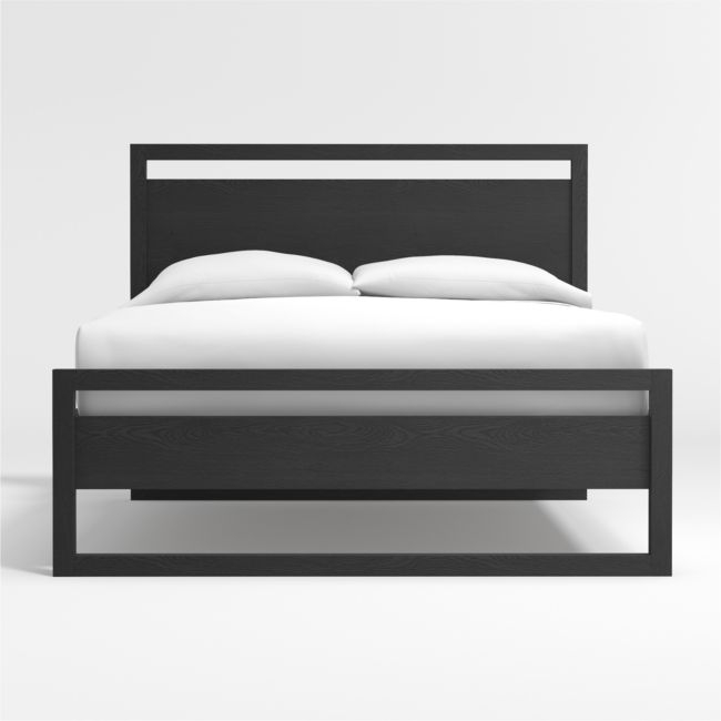 Linea Black Full Bed - Image 0
