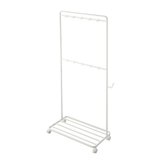 Tower Rolling Cleaning Supplies Rack, White - Image 0