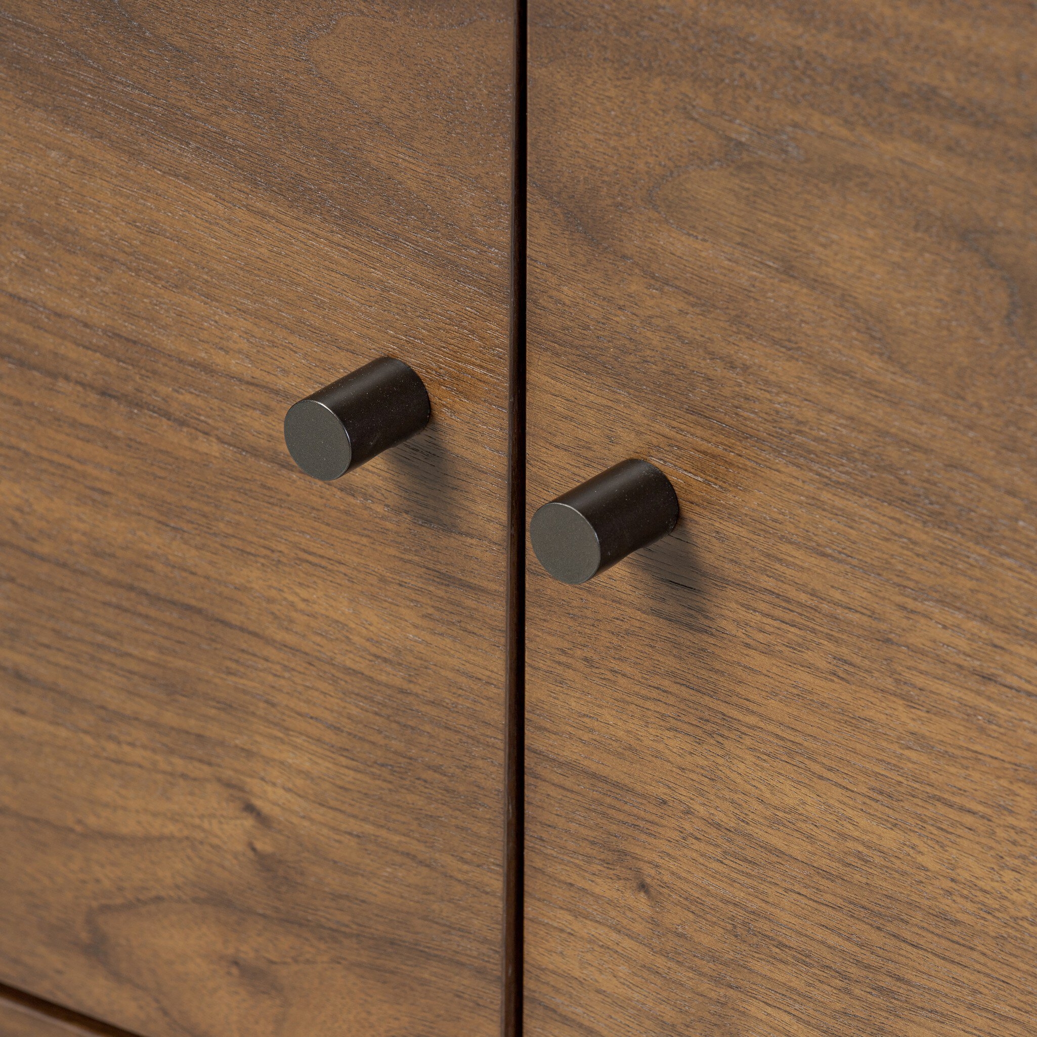 Hawkes Media Console - Dark Walnut Solid - Image 9